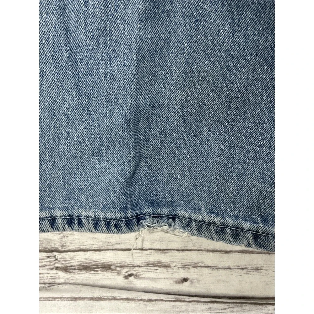 Levis SilverTab Loose Jeans Mens 38x32 Light Blue Denim Baggy Tapered 90's Style